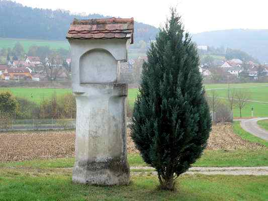 Bildsäule bei Walting im Naturpark Altmühltal