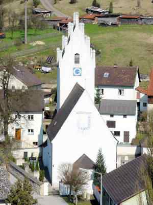Kirche St. Nikolaus in Pfünz im Altmühltal