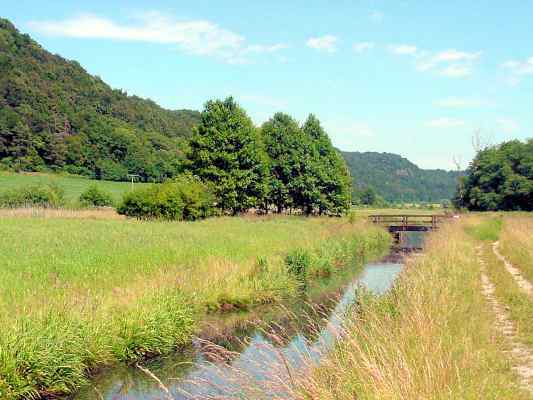 Lehrpfad in Wellheim im Urdonautal