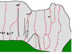 Klettern am Dohlenfelsen bei Wellheim im Naturpark Altmühltal