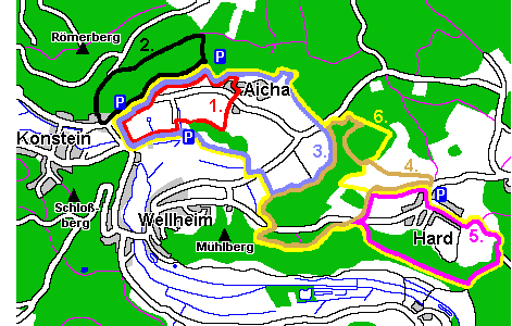 Nordic Walking Wanderwege in Wellheim im Altmühltal