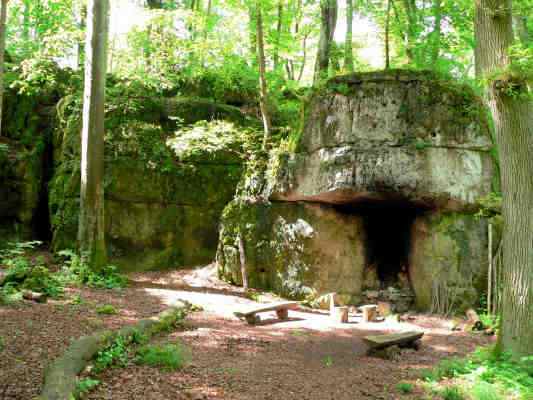 Zigeunerloch in Wellheim im Urdonautal